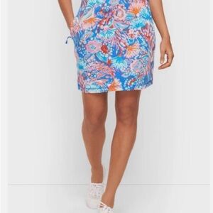 Talbots | T by Talbots Floral Skort XS Front Zip Pockets